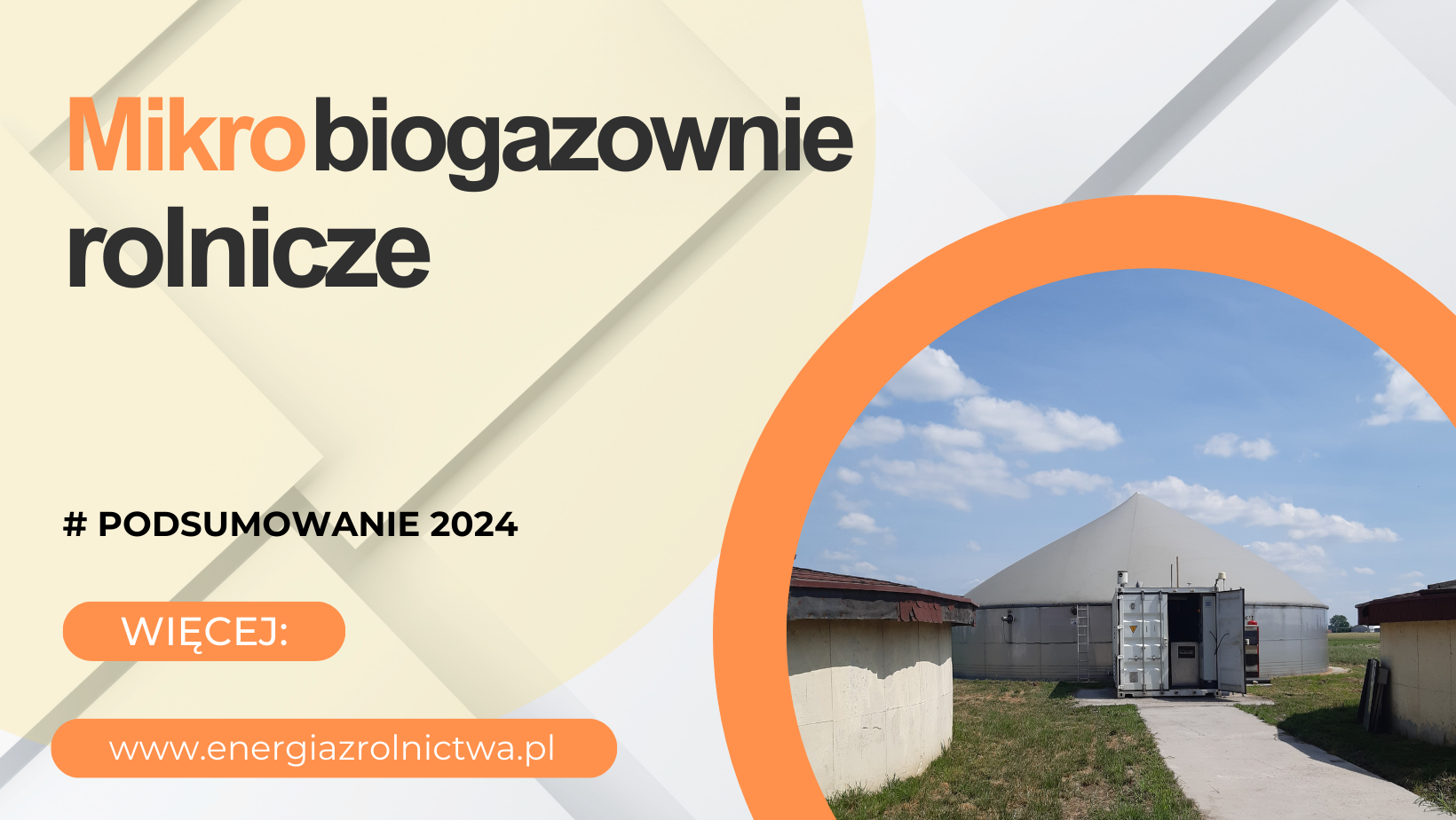 Rośnie liczba mikrobiogazowni rolniczych