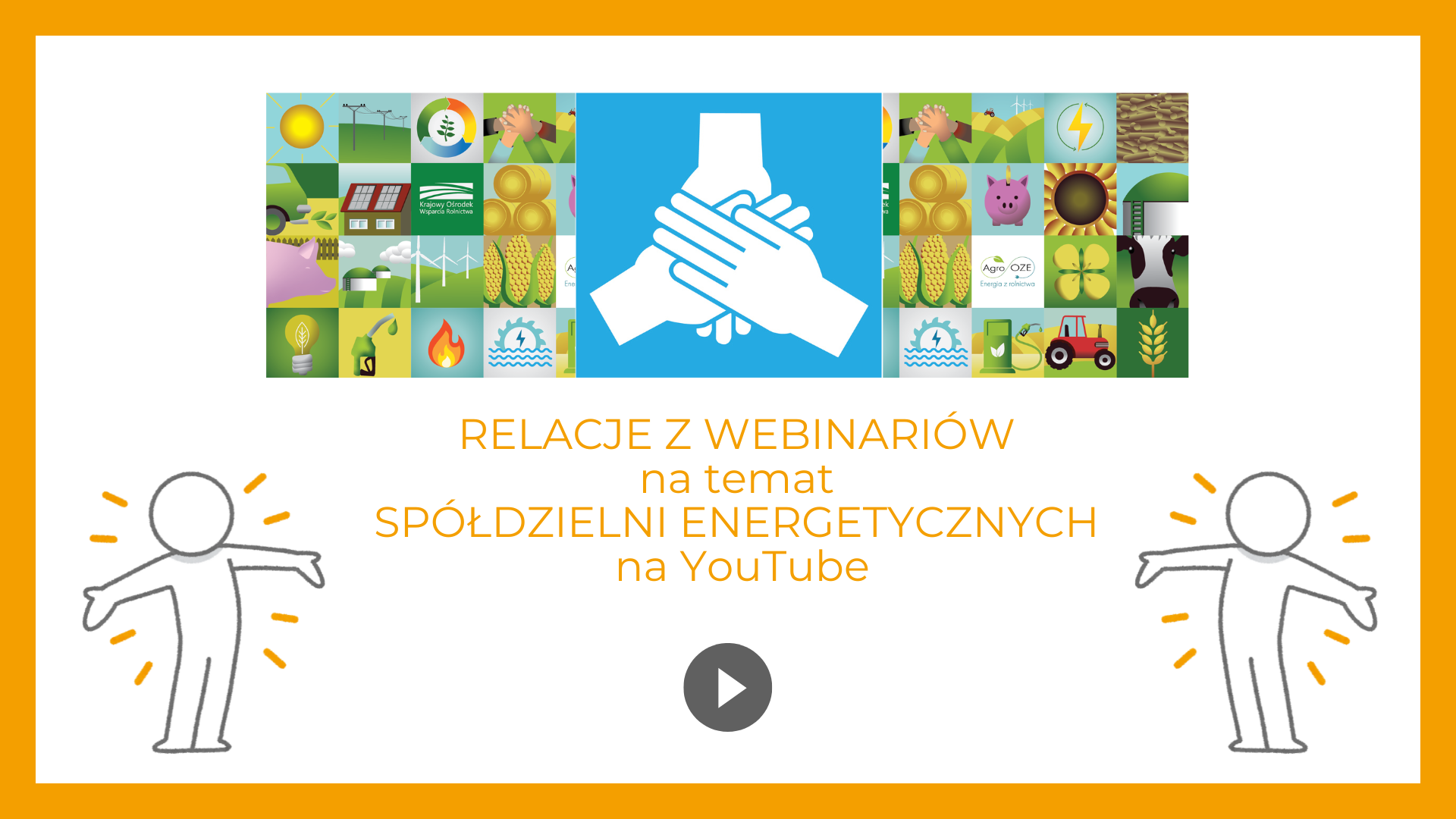 Relacje z webinariów o spółdzielniach energetycznych już dostępne na kanale YouTube KOWR