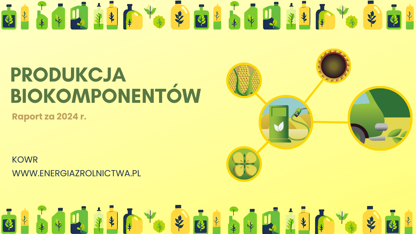 Produkcja biokomponentów w 2024 r.
