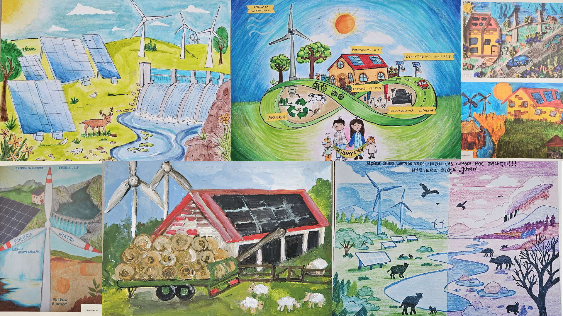Laureaci ogólnopolskiego konkursu plastycznego „Energia z rolnictwa 2025” – Galeria prac