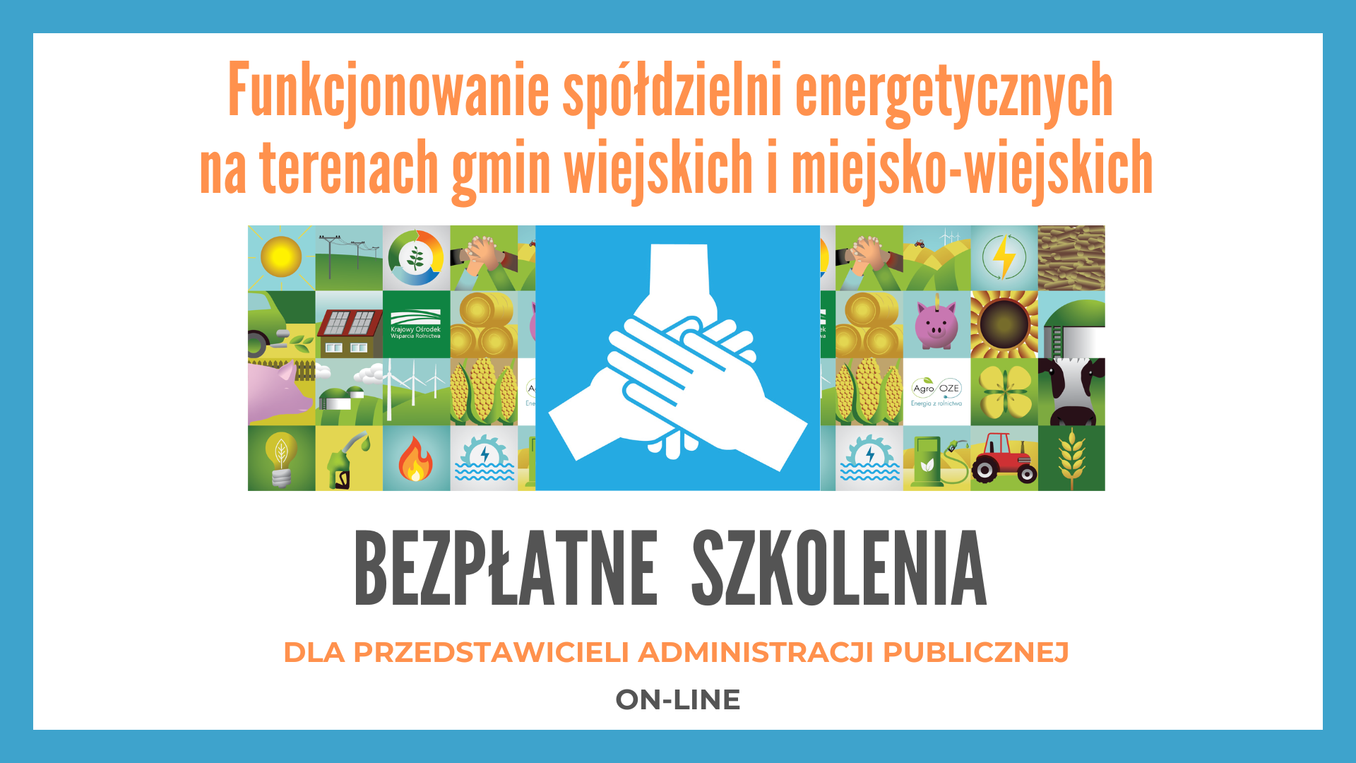 KOWR zaprasza przedstawicieli administracji publicznej na 3 edycję szkoleń dotyczących spółdzielni energetycznych